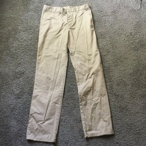 Tan school pants